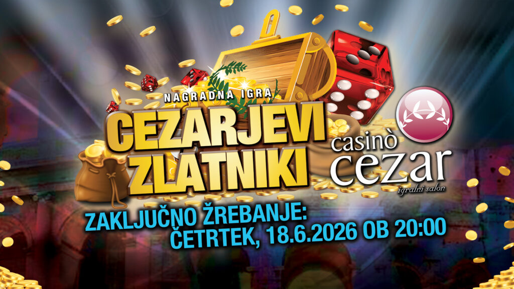 nova nagradna igra Cezarjevi Zlatniki
